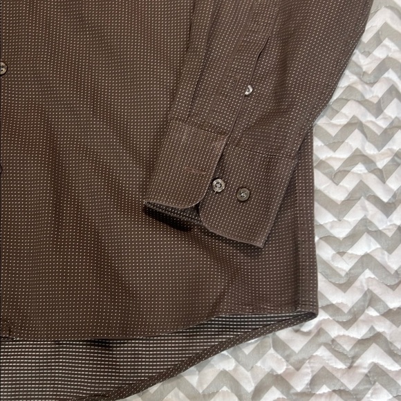 Lacoste Mens Brown Classic Button Down - Picture 5 of 9